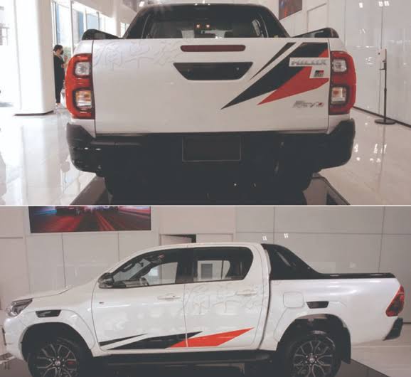 Stickers for Hilux
